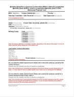 Mortality Studies Research Proposal Form