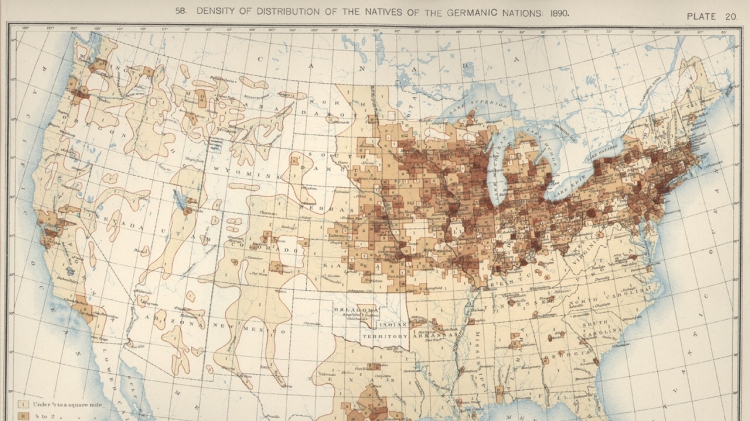 1890 Population Distribution
