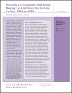Dynamics of Economic Well-Being: Moving Up and Down the Income Ladder, 1998 to 1999