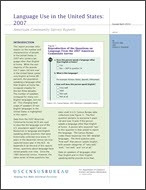 Language Use in the United States: 2007