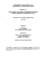 Ethnography of Alternative Enumeration Among Korean Americans in Queens, New York