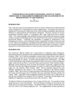 Ethnographic Evaluation of Behavioral Causes of Census Undercount of Undocumented Immigrants and Salvadorans in the Mission District of San Francisco