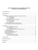 The SIPP Measurement Quality Experiment And Beyond: Basic Resu