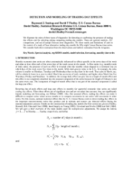Detection and Modeling of Trading Day Effects