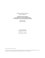 Continuous Time Extraction of a Nonstationary Signal with Illustrations in Continuous Low-pass and Band-pass Filtering