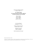 NEW ARIMA MODELS FOR SEASONAL TIME SERIES AND THEIR APPLICATION TO SEASONAL ADJUSTMENT AND FORECASTING 