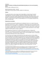 Updates to Collection and Editing of Household Relationship Measures in the Current Population Survey