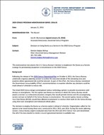 Memorandum 2016.01