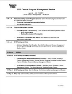 Agenda — July 10, 2015