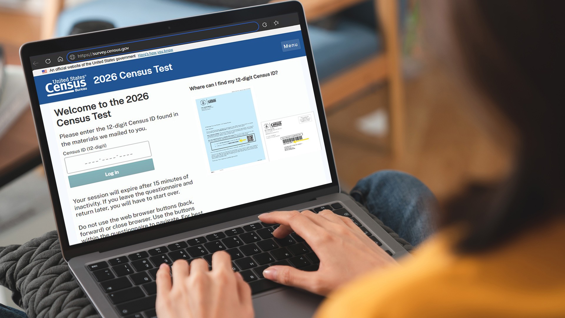 Respond to the 2026 Census Test