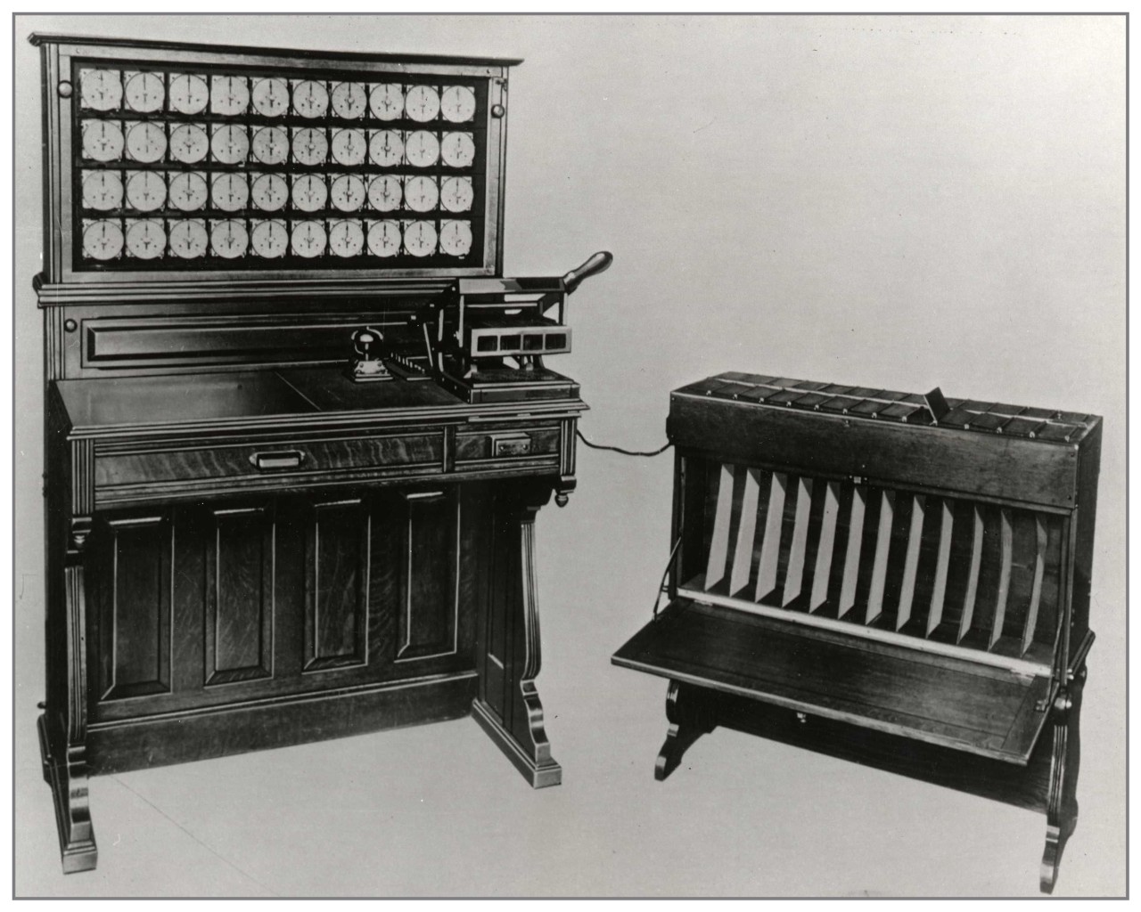 Hollerith's Electric Sorting and Tabulating Machine