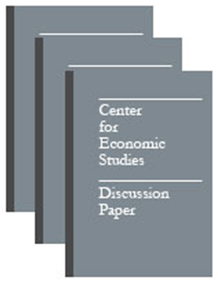 CES Working Paper Series